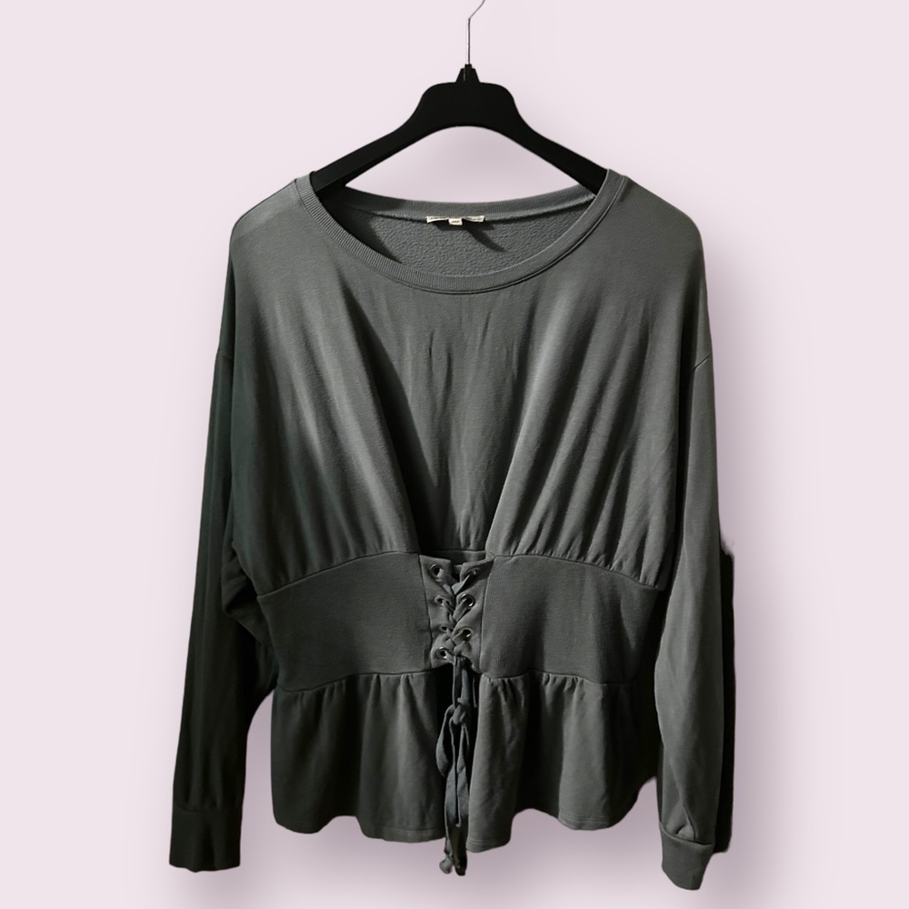 Express One Eleven Long Sleeve Sweater